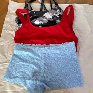 PINK  bra and  Auden panty bundle size medium